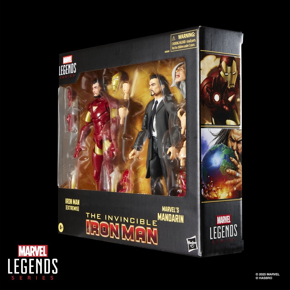 Hasbro unveils Marvel Legends Iron Man (Extremis) and Mandarin 2-pack