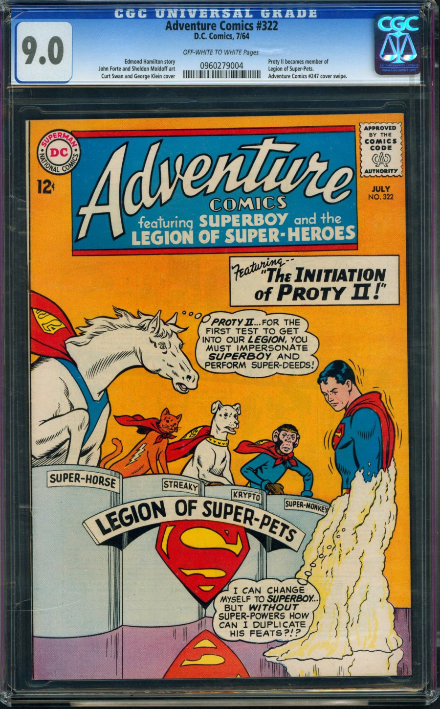ComicConnect - ADVENTURE COMICS (1938-83) #322 - CGC VF/NM: 9.0