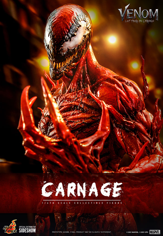 Hot Toys Carnage Sixth Scale Figure | Comic Fortress