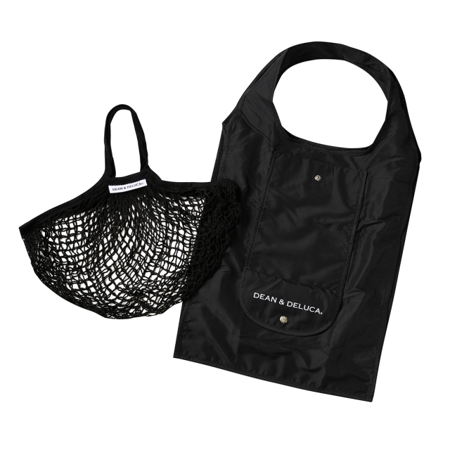 DEAN & DELUCA(ディーン&デルーカ) ショッピングバッグセット (Black