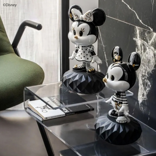 LLADRO(リヤドロ) ミッキーマウス (Black & White) A09601 [CONCENT