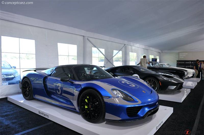 2015 Porsche 918 Weissach Package Spyder Chassis WPOCA2A18FS800846