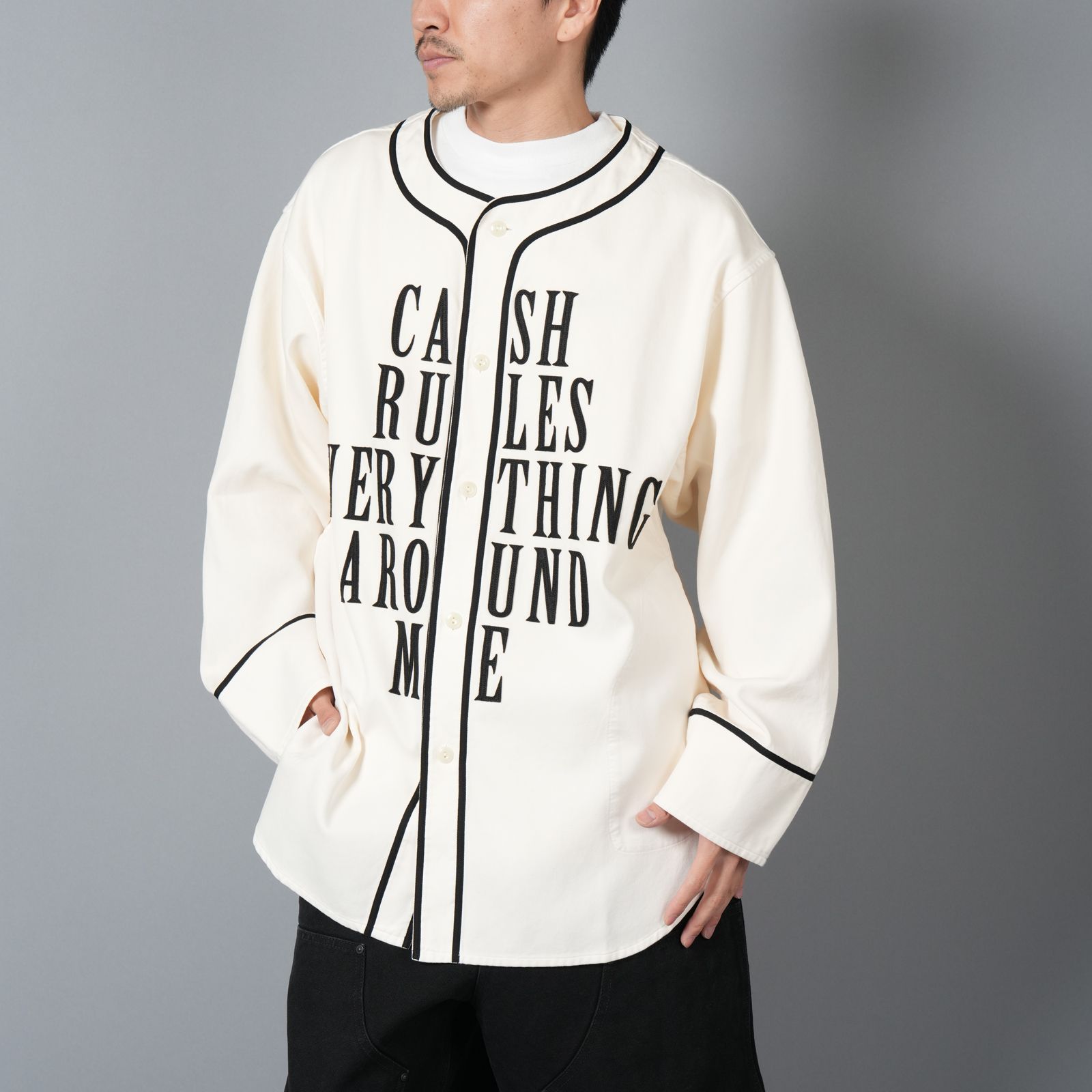 LASTMAN - 【ラスト1点】BASEBALL SHIRTS 