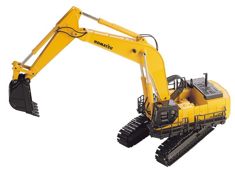 Buffalo Road Imports. Komatsu PC1100 excavator metal tracks