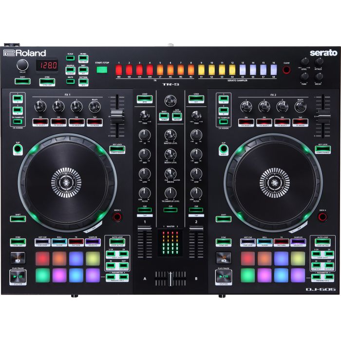 Roland DJ-505 4-Deck DJ Controller For Sale