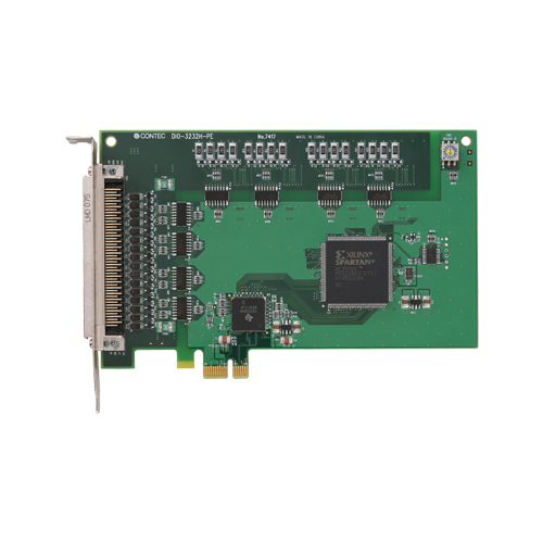 DIO-3232H-PE｜PCI Express対応 絶縁型デジタル入出力ボード｜PC