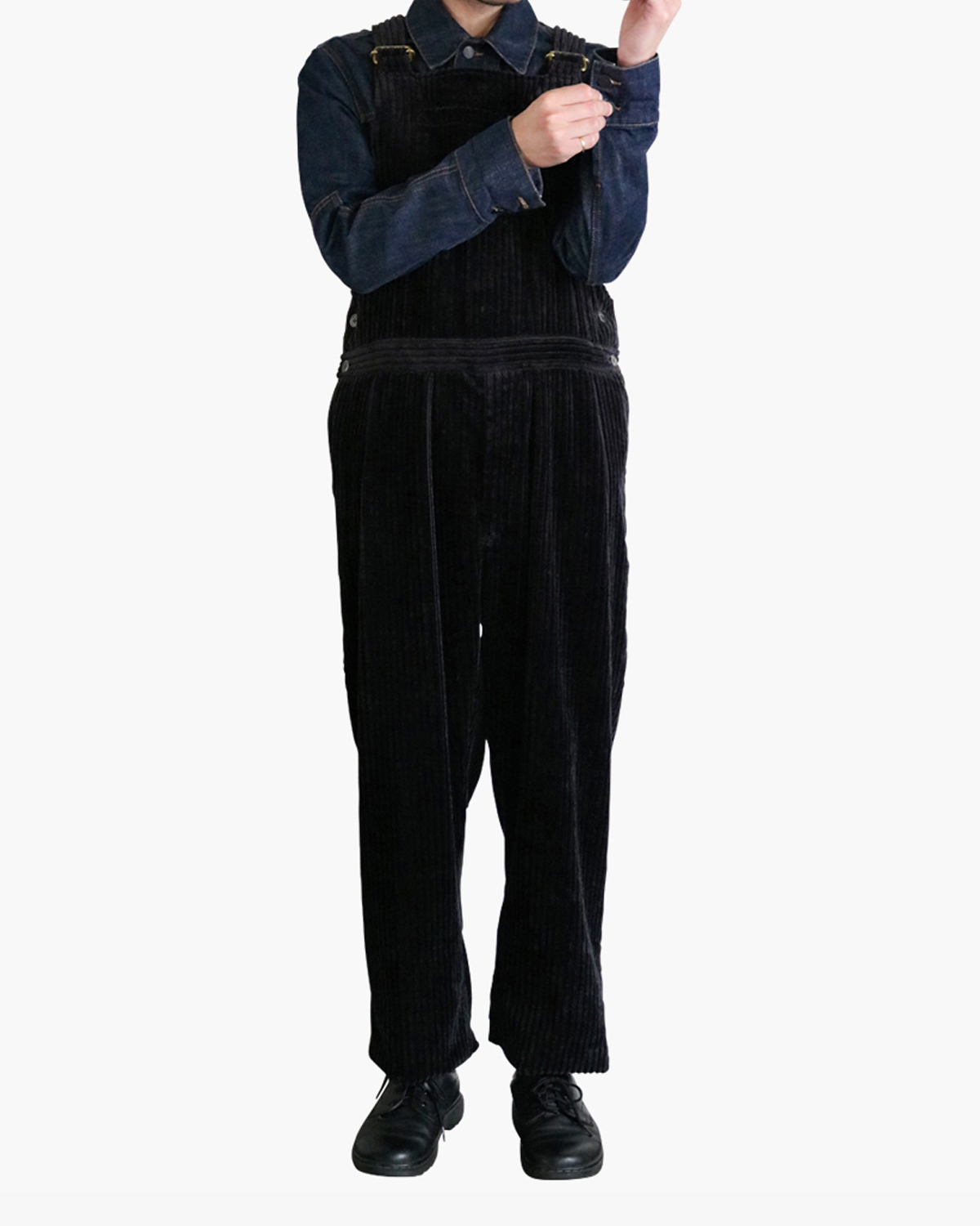 NEAT｜3W Corduroy｜OVERALL - BLACK｜Exclusive｜PRODUCT｜Continuer
