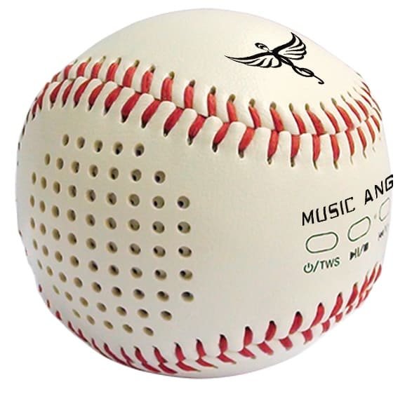 携帯電話用ミニ Bluetooth スピーカー - 野球ボール 2x3W | Cool Mania