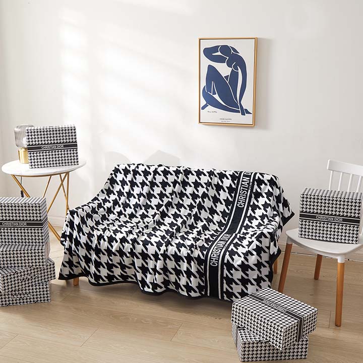 ディオール 毛布 ソファブランケット もふもふ 柔らかい おしゃれ 高