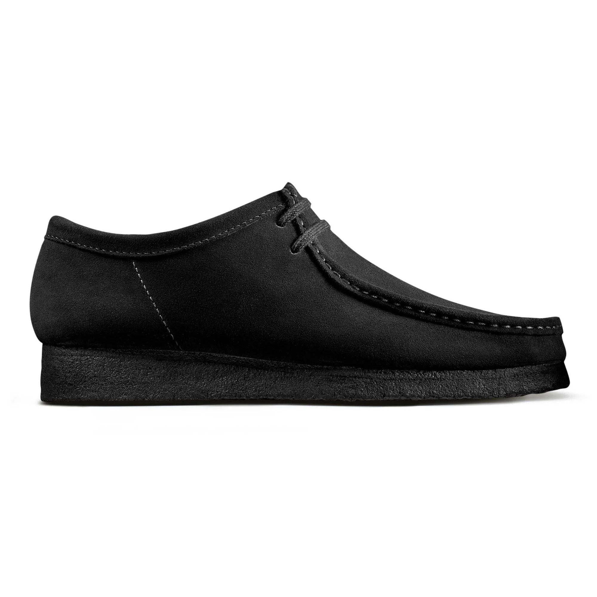 Clarks Originals Wallabee - Black Suede – Cooshti