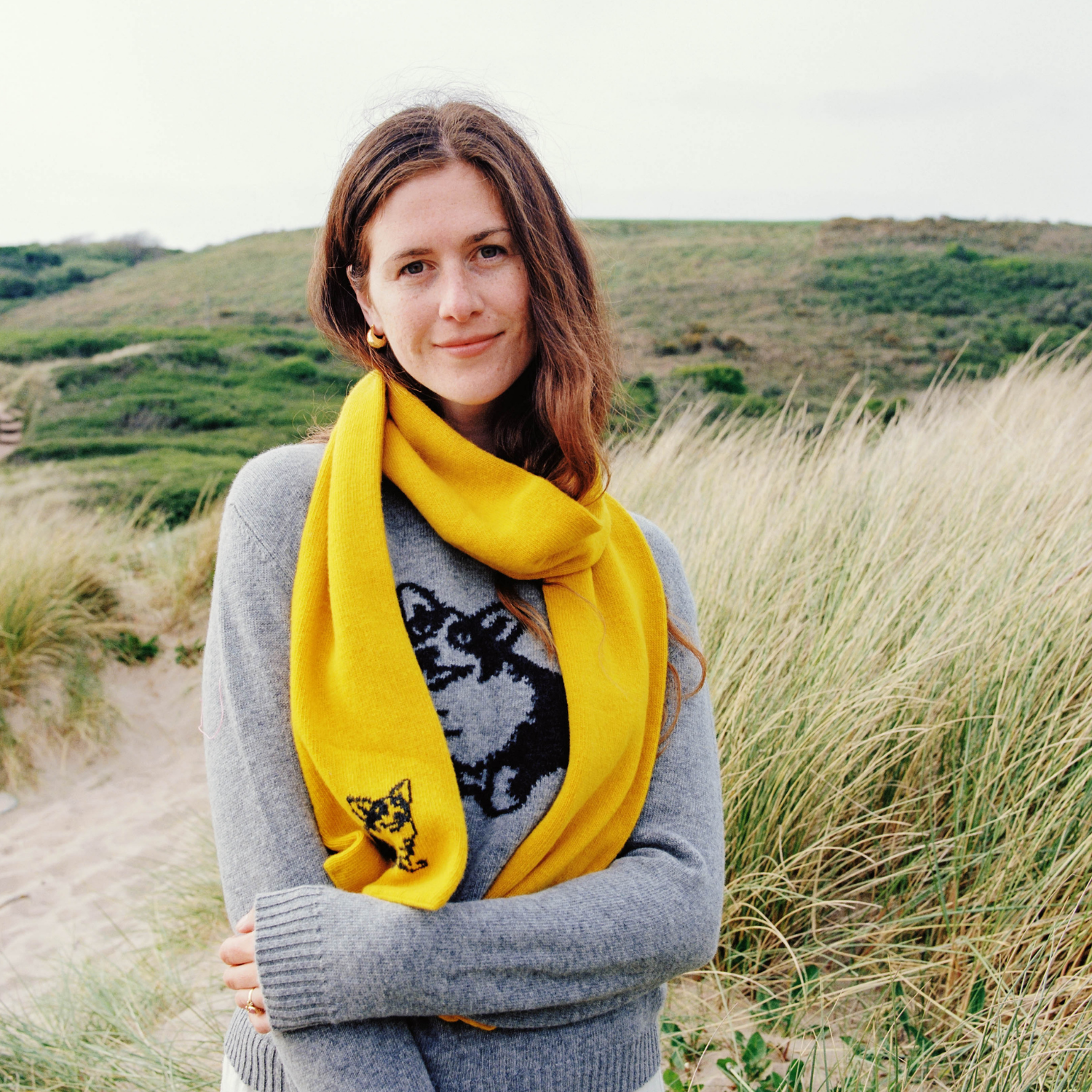 Unisex Corgi Dog Wool Sweater | Corgi Socks