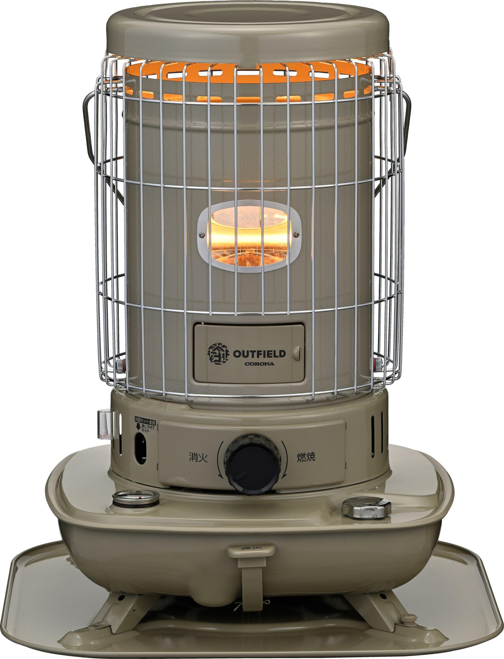 OUTFIELD」ブランドの石油暖房機2024年モデル 9月3日（火）12時から