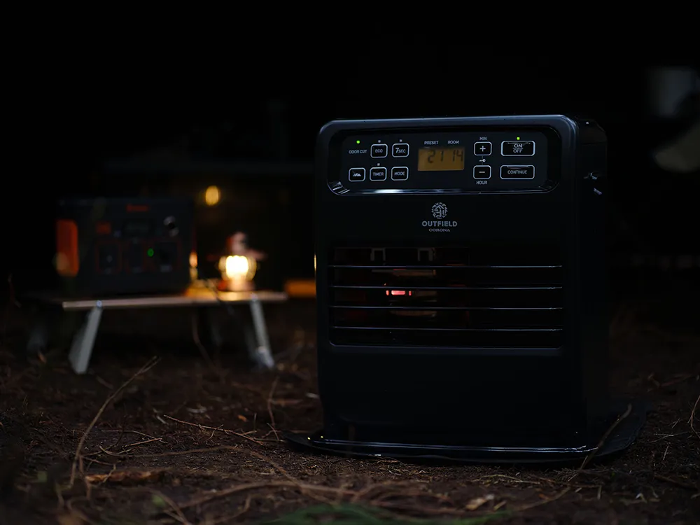 CORONA OUTFIELD特設ページ|NIGHT BLACK EDITION|ポータブル電源対応