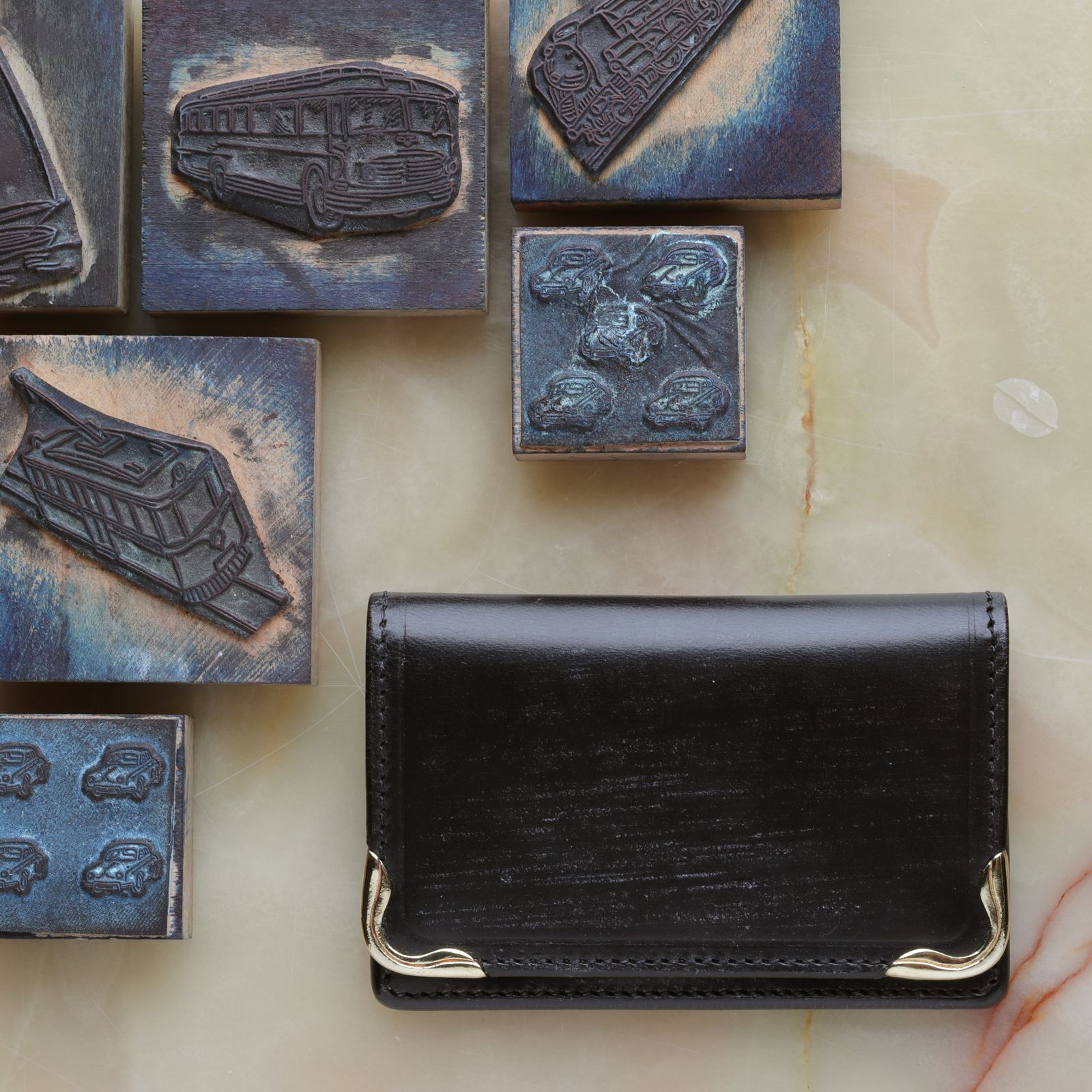 池之端銀革店 - 【Cramp】カードケース UKブライドルレザー 名刺入れ