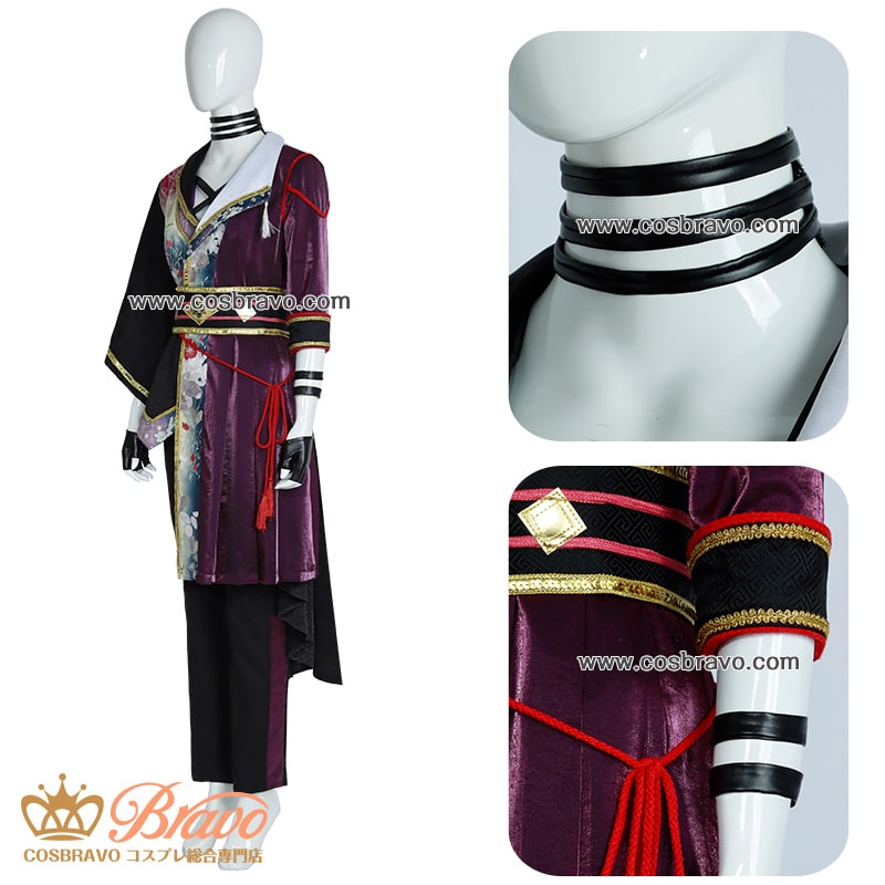 刀剣乱舞 ミュージカル2部ライブ衣装 葵咲本紀 鶴丸国永 コスプレ衣装