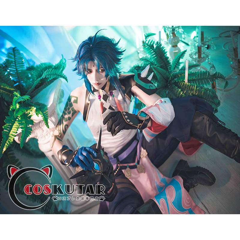 原神 Genshin 魈 ショウ コスプレ衣装｜COSKUTARコスプレ衣装専門店