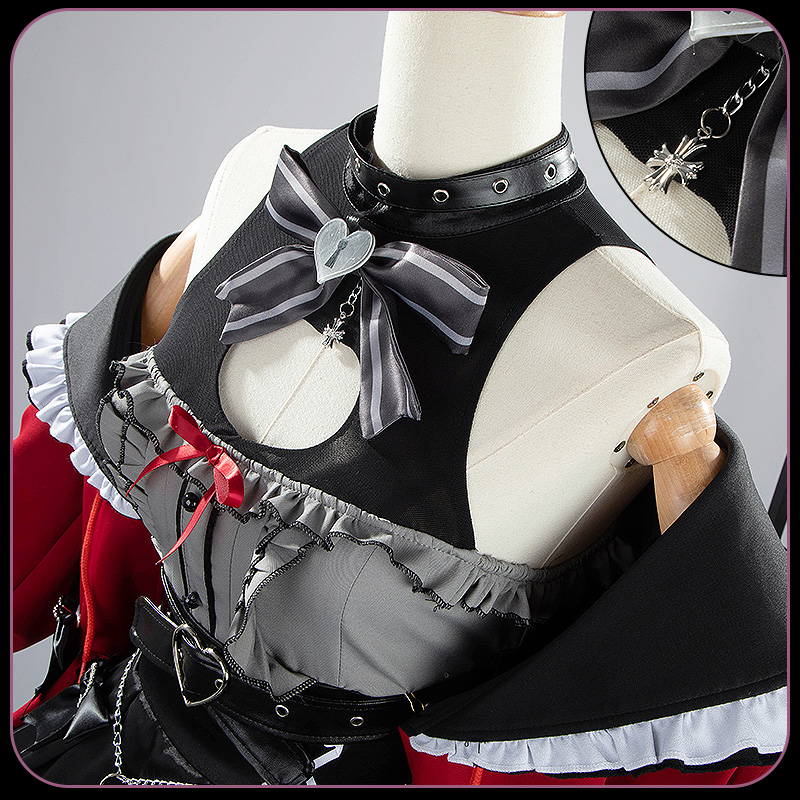 バーチャル YouTuber Vtuber 沙花叉クロヱ 新衣装 コスプレ衣装