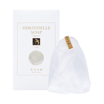 HIRONDELLE SOAP happiness / 原末石鹸(洗顔石鹸, スキンケア・基礎