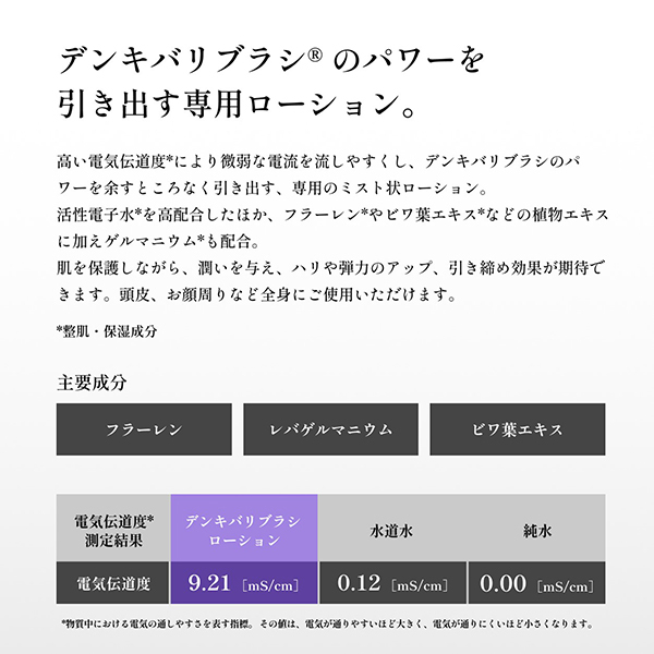 デンキバリブラシ ローション / エレクトロン(化粧水, スキンケア