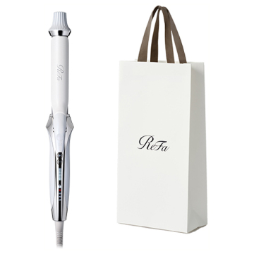 おひとり様3点まで】CURL IRON PRO 26 WHITE+ReFaショッパーセット