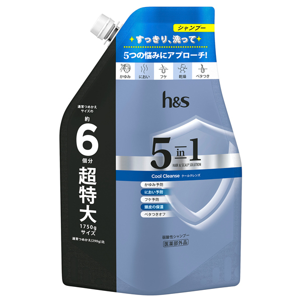 5in1 クールクレンズ シャンプー / h&s(エイチ アンド エス