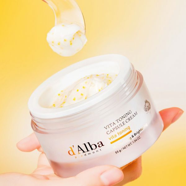 ビタトーニングカプセルクリーム / d'Alba(フェイスクリーム