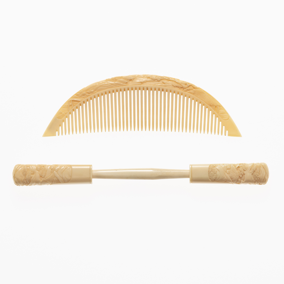 日本の櫛・世界の櫛 第一章 日本-象牙の櫛 | ポーラ文化研究所