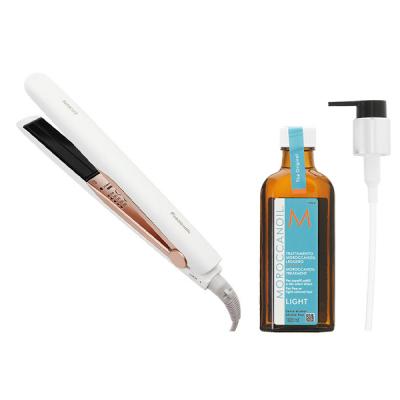 セット】パナソニック Panasonic ストレートアイロン ナノケア EH-HS0E