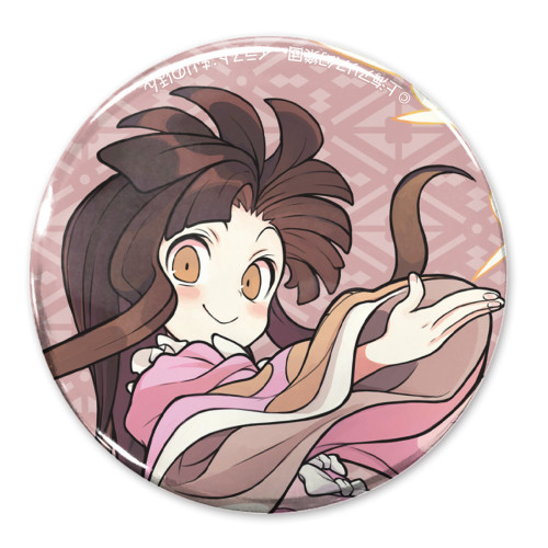 ☆限定☆藤原妹紅 65mm缶バッジ 「大・東方Project展2024」 illust