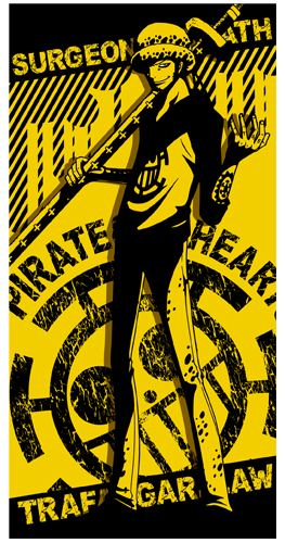 トラファルガー・ロービッグタオル [ワンピース] | キャラクター公式