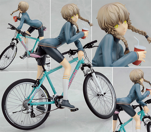 1/8 PVC塗装済完成品 STEINS;GATE 阿万音 鈴羽＆マウンテンバイク