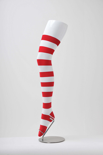 ボーダースーパーロングオーバーニーソックス [COSPATIOオリジナル