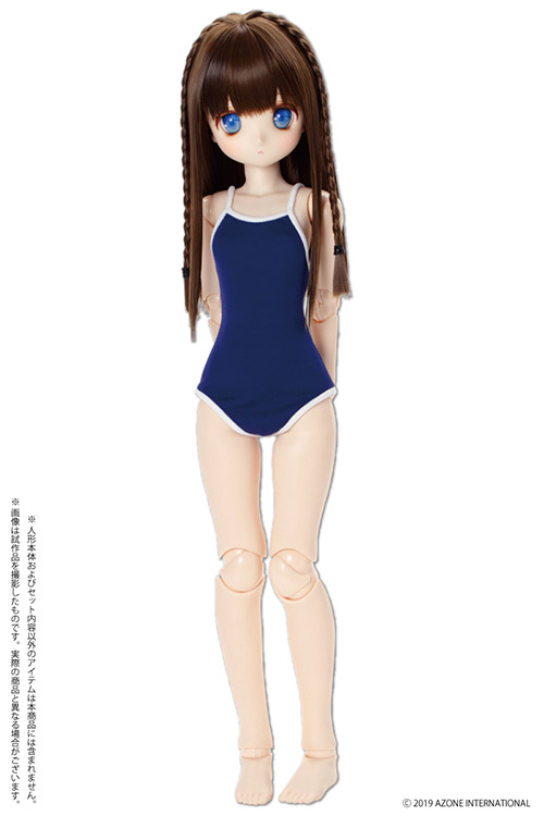 FAO135-NVW【48/50cmドール用】AZO2 競泳用水着 [50 Collection