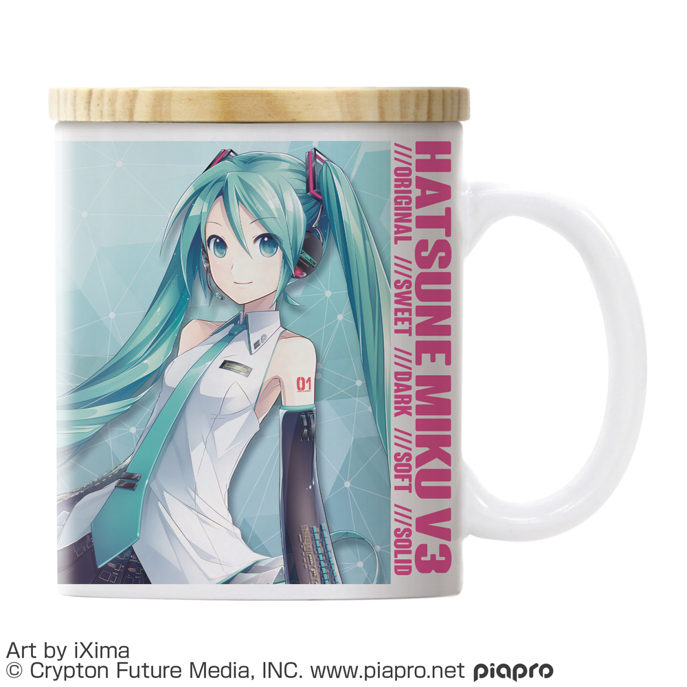 初音ミク V3 フタつきフルカラーマグカップ [初音ミク V3