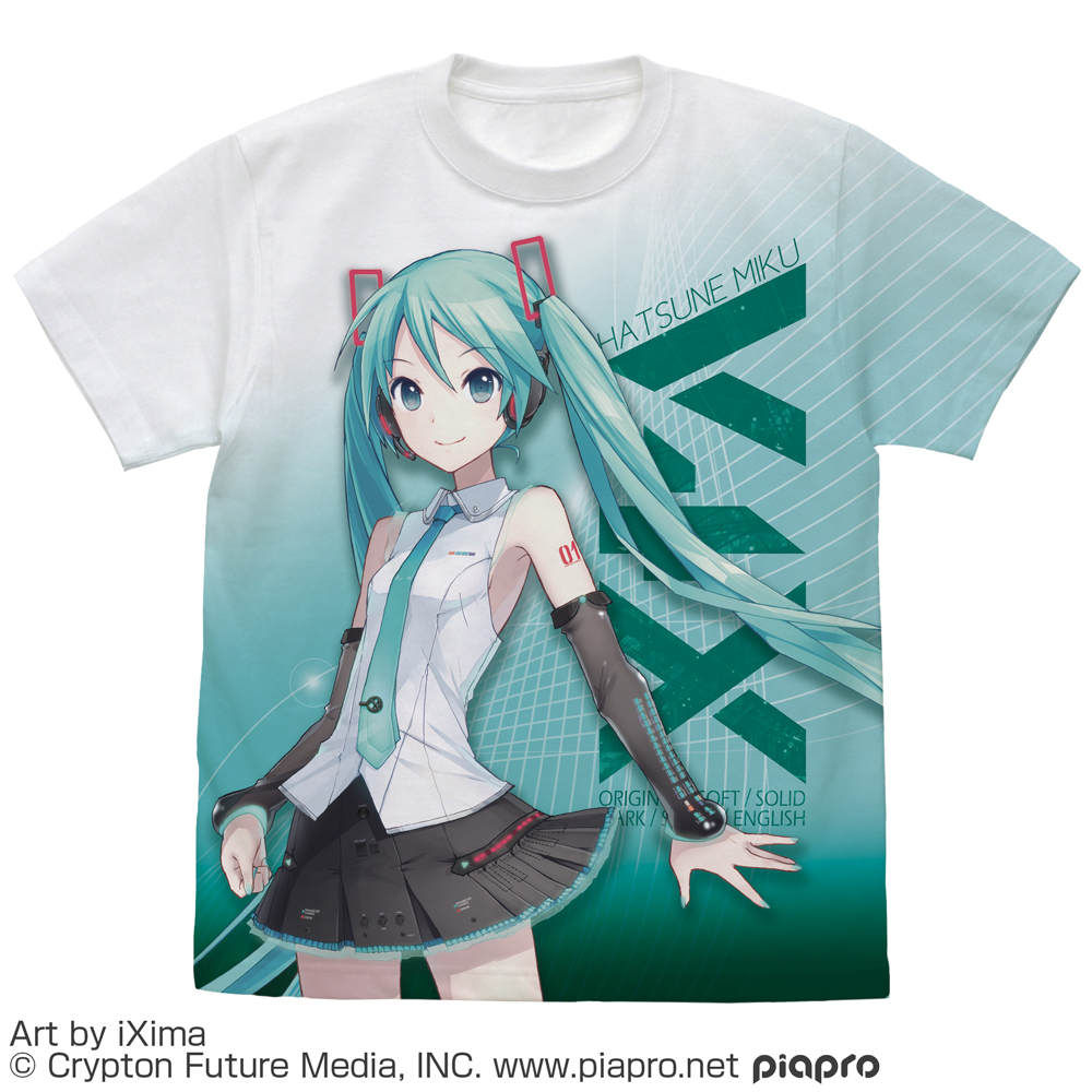 初音ミク V4X フルグラフィックTシャツ [初音ミク V4X] | キャラクター