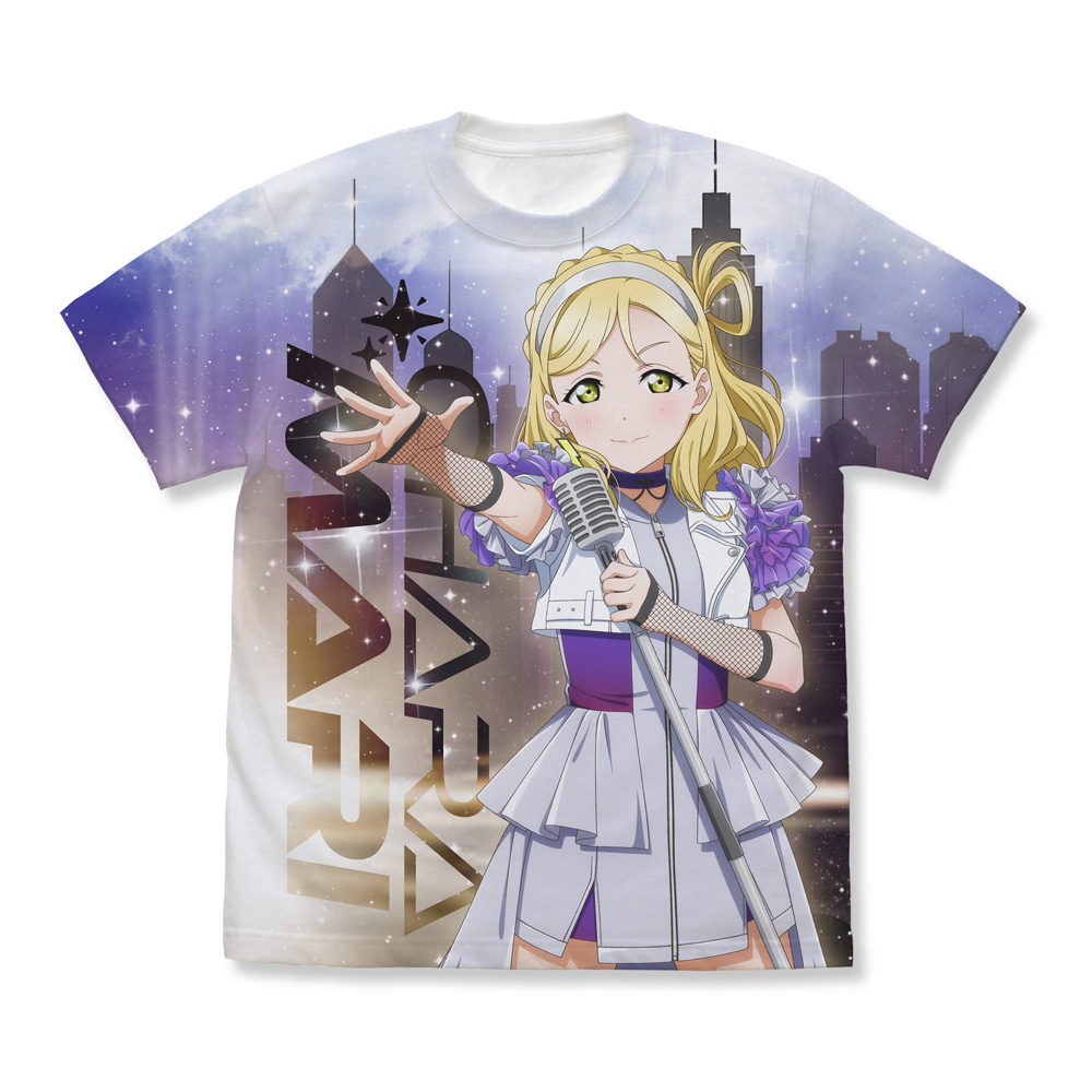 描き下ろし 小原鞠莉 フルグラフィックTシャツ ソロコンサートver