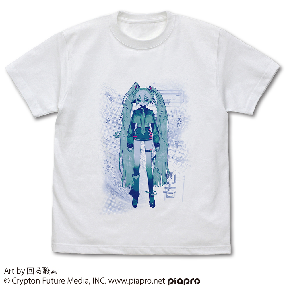 初音ミク Tシャツ 回る酸素 Ver. [初音ミク] | キャラクター公式グッズ