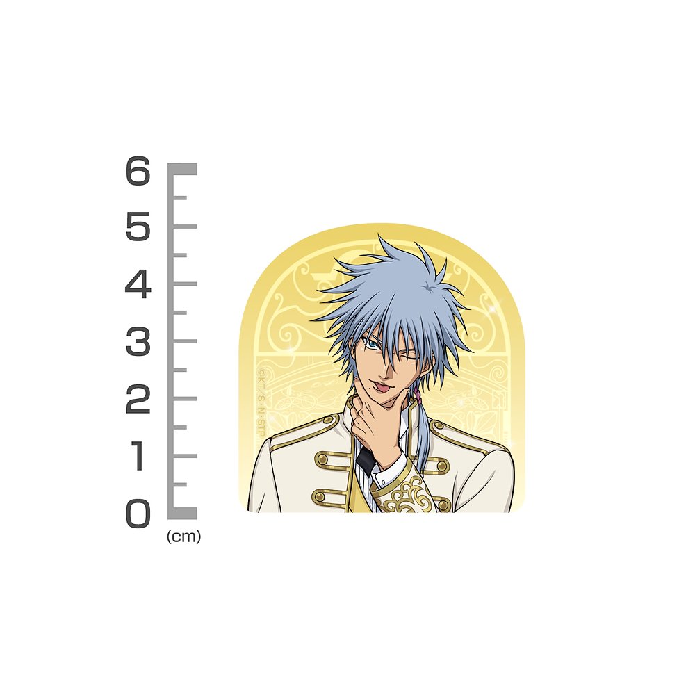 描き下ろし 仁王雅治 ミニステッカーセット [新テニスの王子様