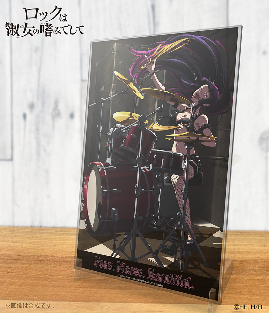 院瀬見ティナ 65mm缶バッジ [ロックは淑女の嗜みでして] | 二次元