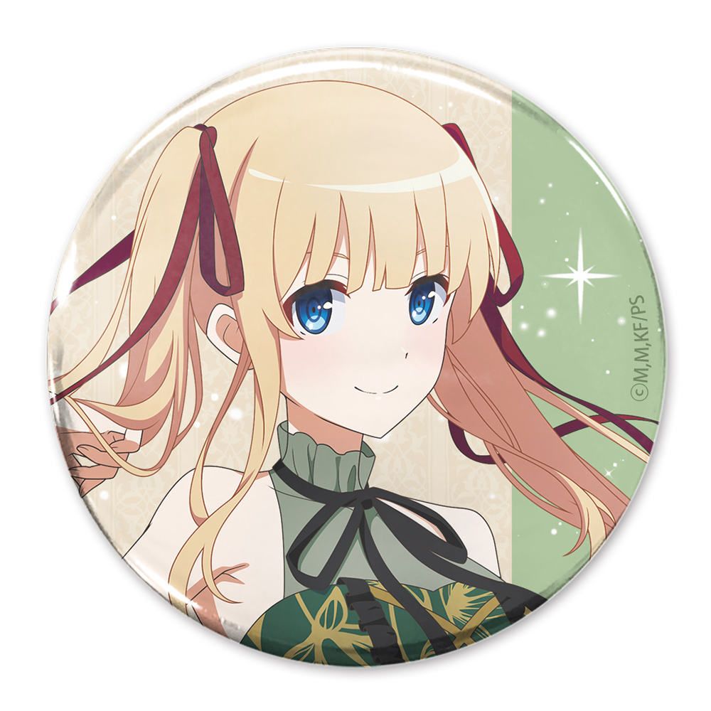 描き下ろし 澤村・スペンサー・英梨々 65mm缶バッジ Blooming dress