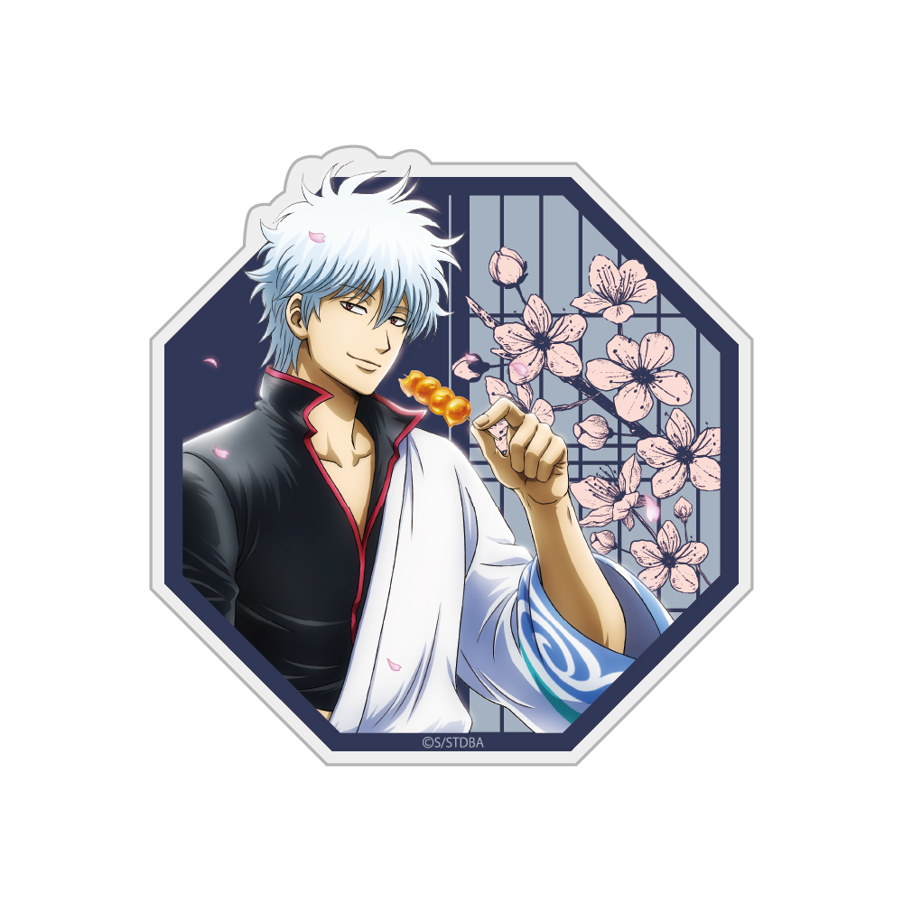 描き下ろし 坂田銀時 屋外対応ステッカー 小窓から覗く景色Ver. [銀魂