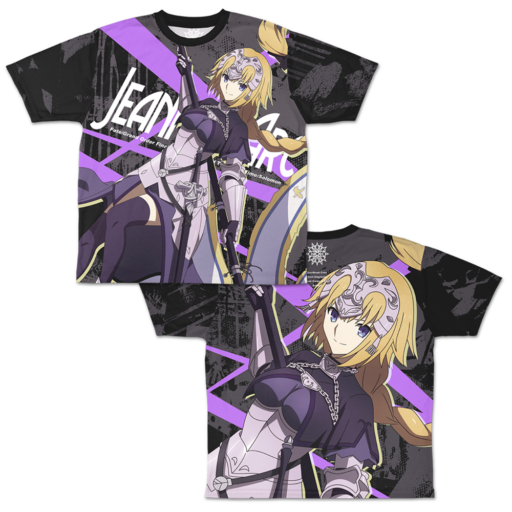 ☆限定☆FGOソロモン ジャンヌ・ダルク 両面フルグラフィックTシャツ