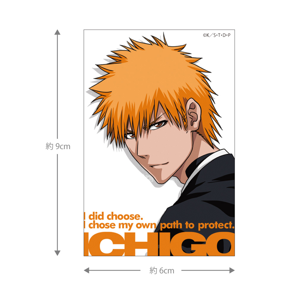 描き下ろし黒崎一護 ステッカー [TVアニメ『BLEACH』] | キャラクター