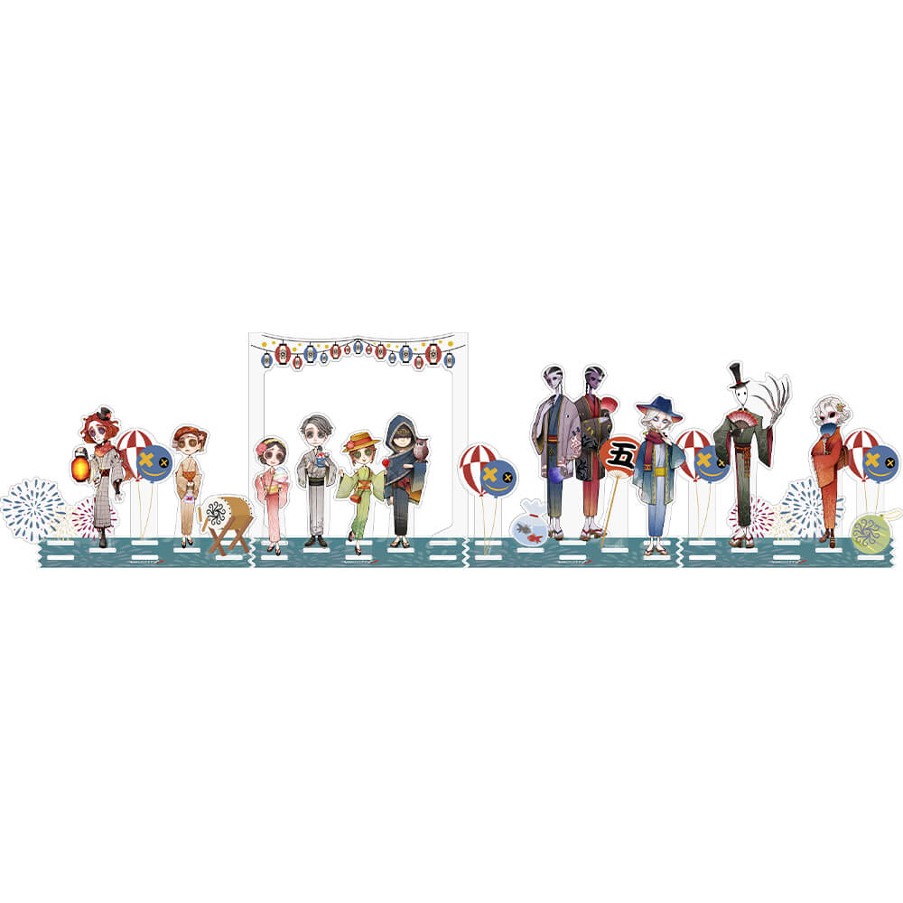 夏祭り デフォルメ アクリルジオラマ / D（機械技師・「囚人」・写真家