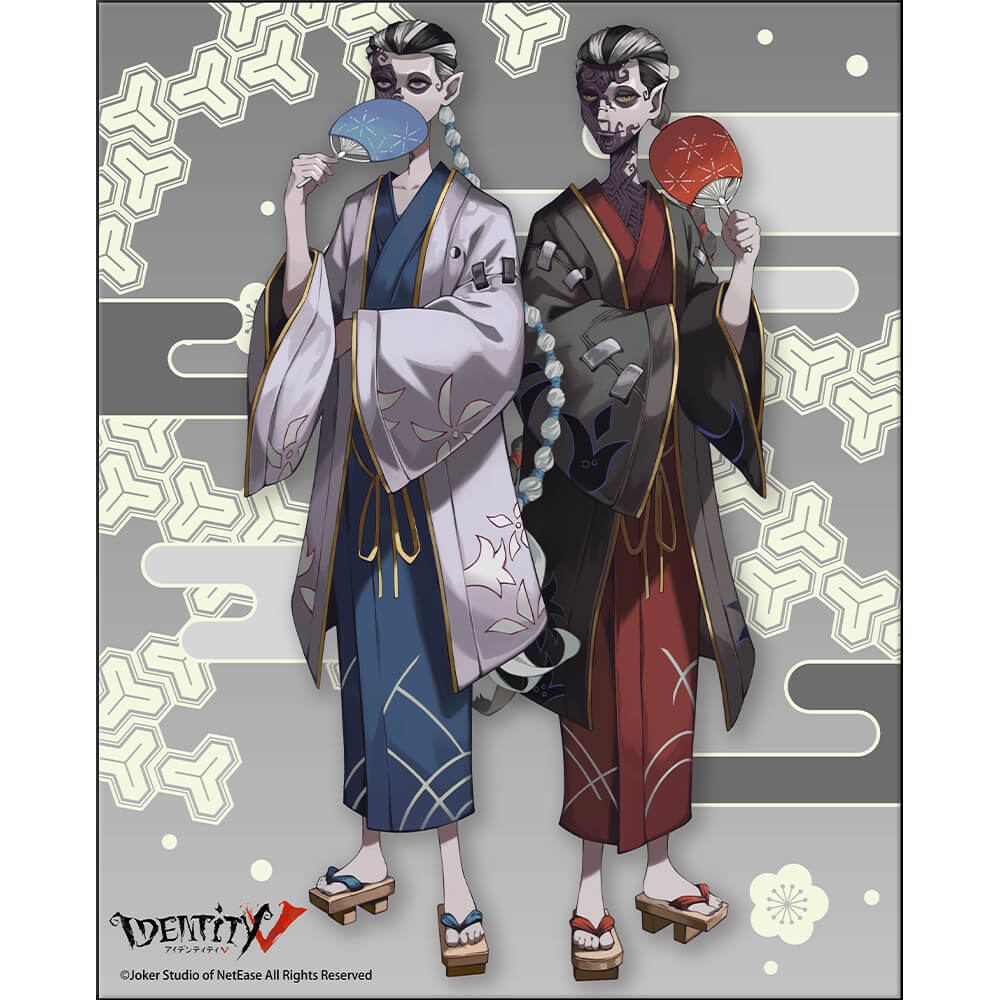 夏祭り F3キャンバスアート / 05：白黒無常 [Identity V 第五人格