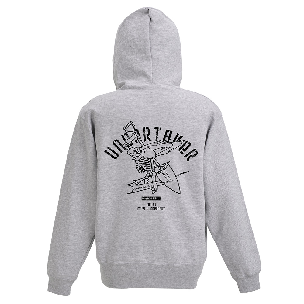 アンダーテイカー〉パーソナルマーク ジップパーカー [86―エイティ