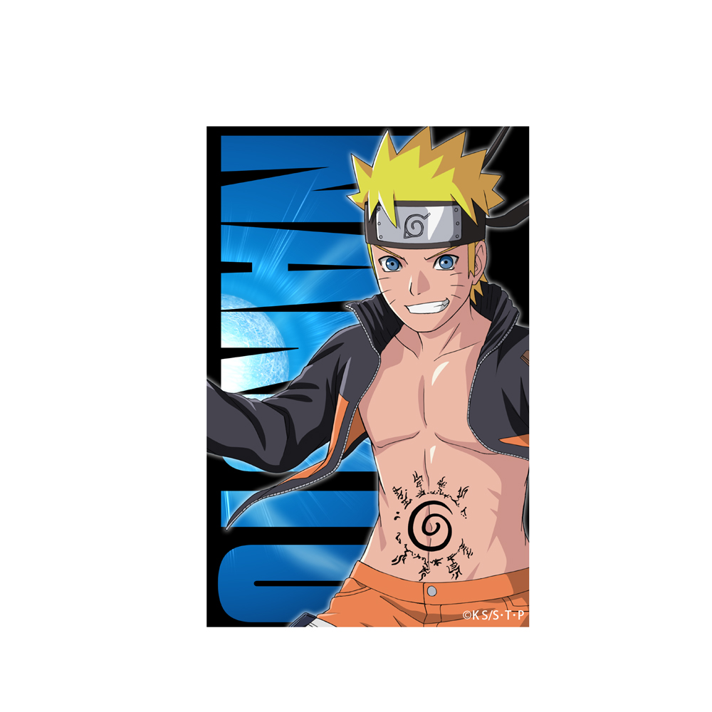 描き下ろし うずまきナルト ミニステッカー [NARUTO-ナルト- 疾風伝