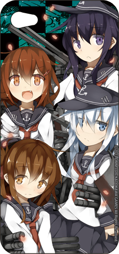 第六駆逐隊iPhoneカバー [艦隊これくしょん -艦これ-] | 二次元
