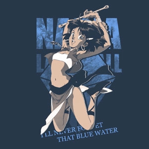 ナディア Tシャツ [ふしぎの海のナディア] | 二次元キャラクター公式