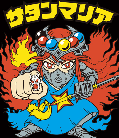サタンマリアTシャツ [ビックリマン] | キャラクター公式グッズ